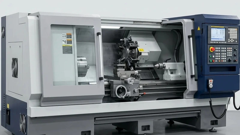 CK6140 Industrial Flat Bed CNC Lathe - Qingluan Precision Machinery