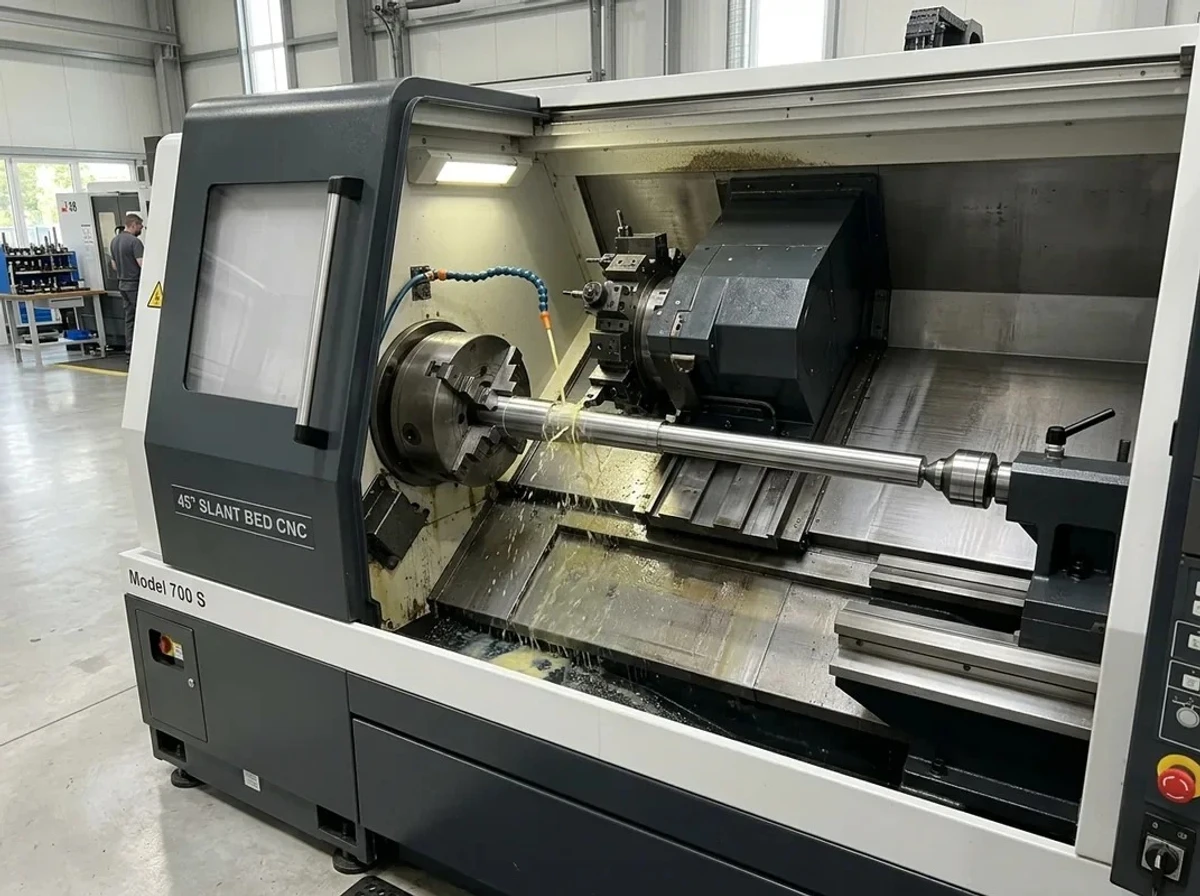 Slant Bed vs. Flat Bed CNC Lathe: Structural Rigidity, Chip Evacuation & Shop ROI Comparison