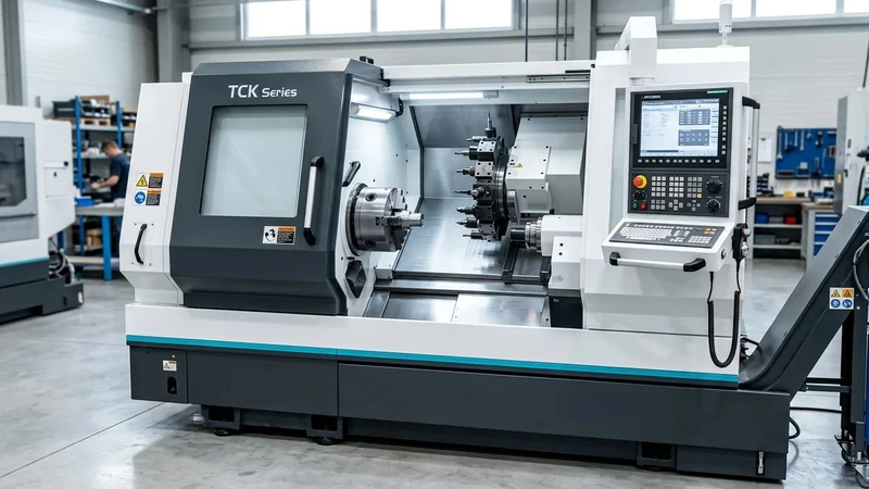 TCK50 High-Precision Slant Bed CNC Lathe - Qingluan Precision Machinery