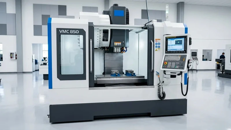 Qingluan VMC850 Vertical Machining Center Studio Showcase